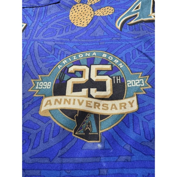 Arizona Diamondbacks All Over Print XL Shirt 25th Anniversary Stadium Giveaway - Picture 4 of 7